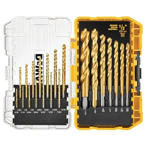 Honest DEWALT DW1361 Titanium Pilot Point Drill Bit Set, 21-Piece Review 9 product review image