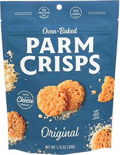 Honest Parm Crisps Oven-Baked Original Cheese Snack, 1.75 oz Review 4 product review image