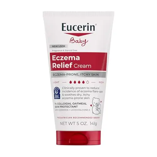 Honest Eucerin Baby Eczema Relief Body Cream - Steroid & Fragrance Free for 3+ Months of Age - 5 oz. Tube Review 4 product review image
