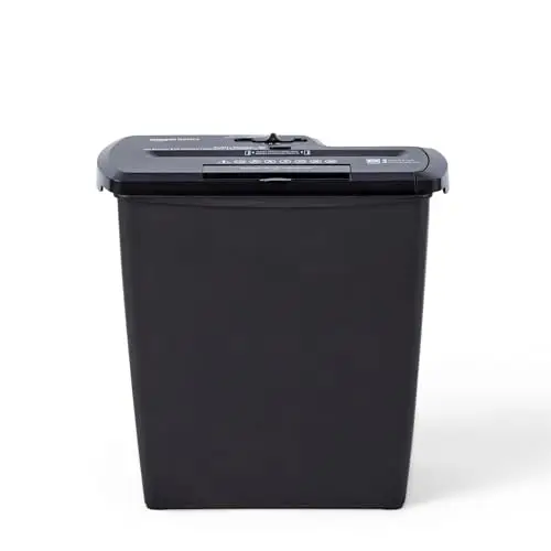 Honest AmazonBasics 8-Sheet Strip-Cut Paper, CD, and Credit Card Shredder Review 6 product review image