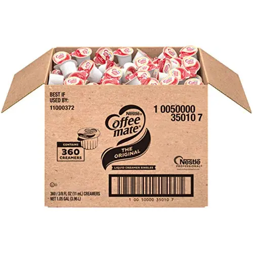 Honest Nestle Coffee-mate Coffee Creamer, Original, liquid creamer singles, Pack of 360 Review 3 product review image