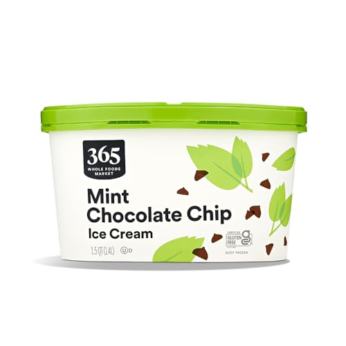 Honest 365 by Whole Foods Market, Ice Cream Mint Chocolate Chip, 1.5 Quart Review 1 product review image