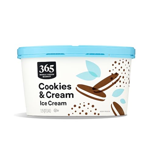 Honest 365 by Whole Foods Market, Ice Cream Cookies And Cream, 1.5 Quart Review 10 product review image