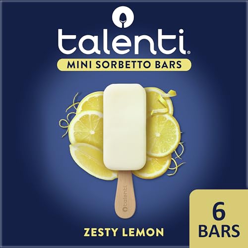Honest Talenti Mini Sorbetto Fruit Bars Zesty Lemon 6 ct for Your Next Mini Indulgence, Made with Real Fruit, Review 6 product review image