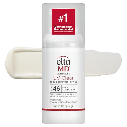 Honest EltaMD UV Clear Face Sunscreen SPF 46, Oil Free Sunscreen with Zinc Oxide, Dermatologist Recommended, 0.5 oz Review 8 product review image